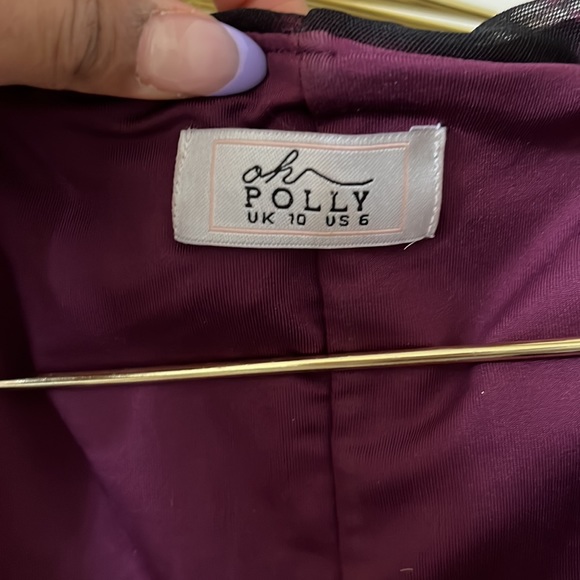 Oh Polly Purple Ruffle Dress - Only Worn once - Picture 3 of 6